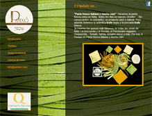Tablet Screenshot of pastaio.com